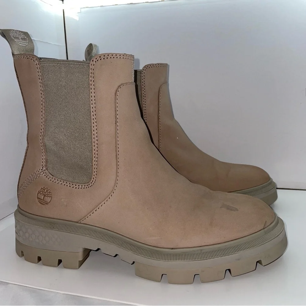 Timberland Men's Tan Chelsea Boots - Picture 2 of 16